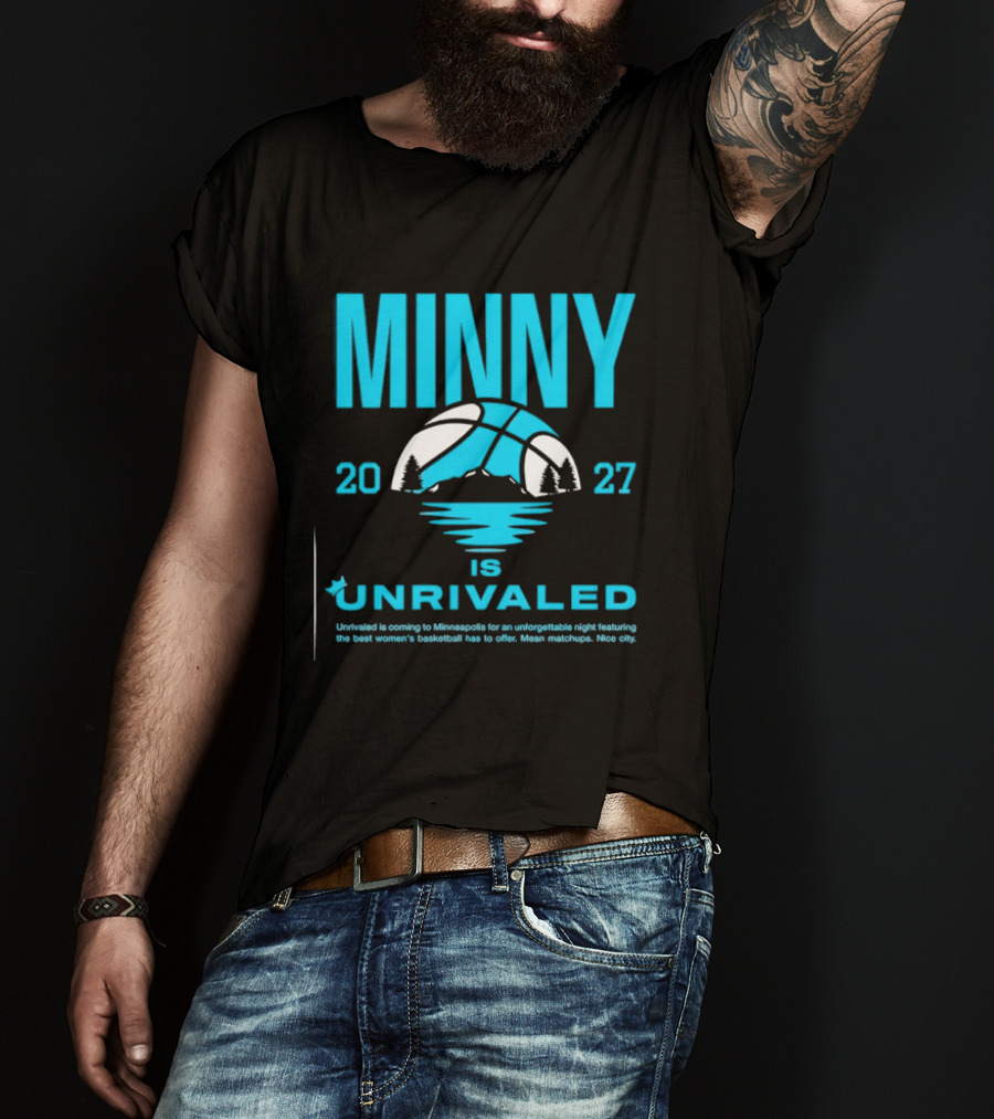 Minny 2027 Unrivaled Basketball Season 3 Bus Tour Event T-Shirt