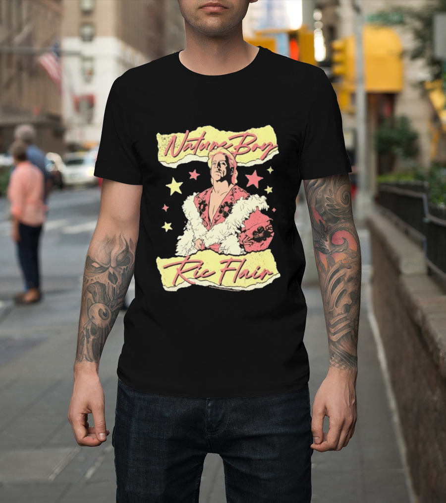 Nature Boy Ric Flair Distressed Vintage Wrestling T-Shirt