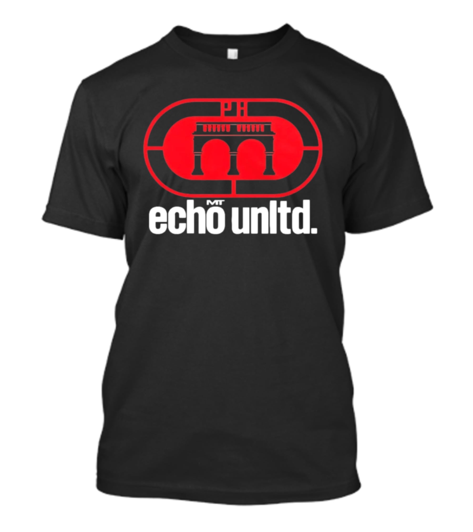Echo Unltd Red Archway Icon Urban Fashion T-Shirt