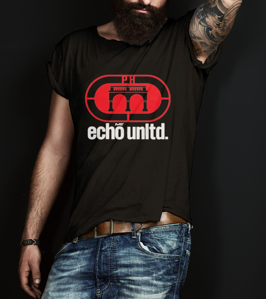 Echo Unltd Red Archway Icon Urban Fashion T-Shirt