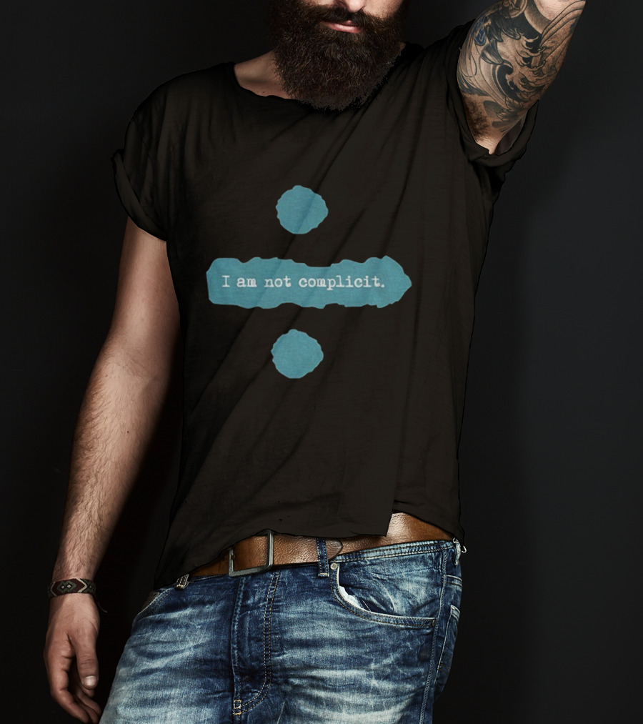 Ed Sheeran Divide Symbol I Am Not Complicit T-Shirt