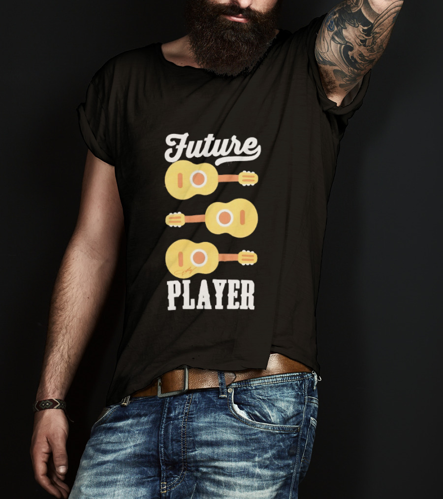 Future Dolly Guitar Music Player T-Shirt