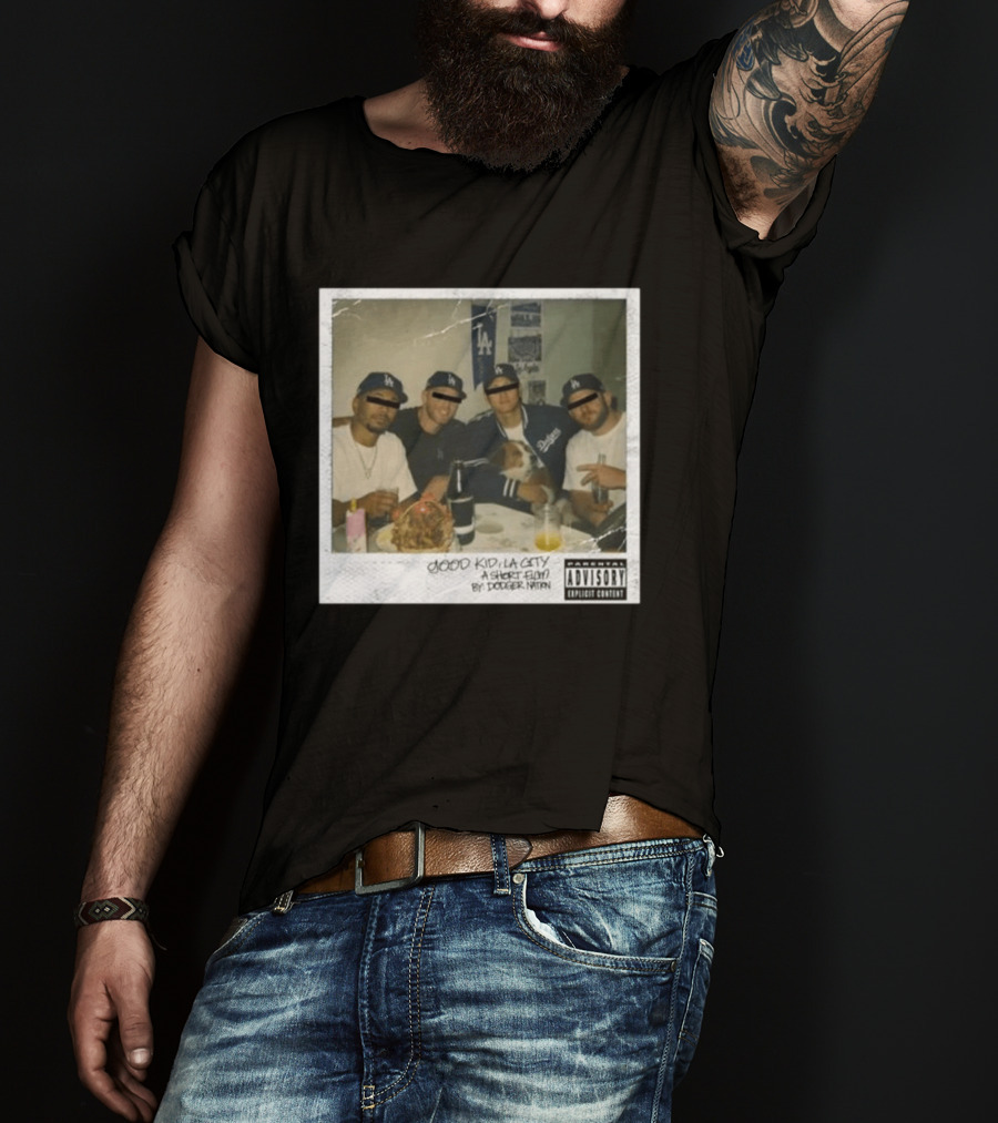 Good Kid La City A Short Film By Dodger Nation La Dodgers Baseball Team T-Shirt