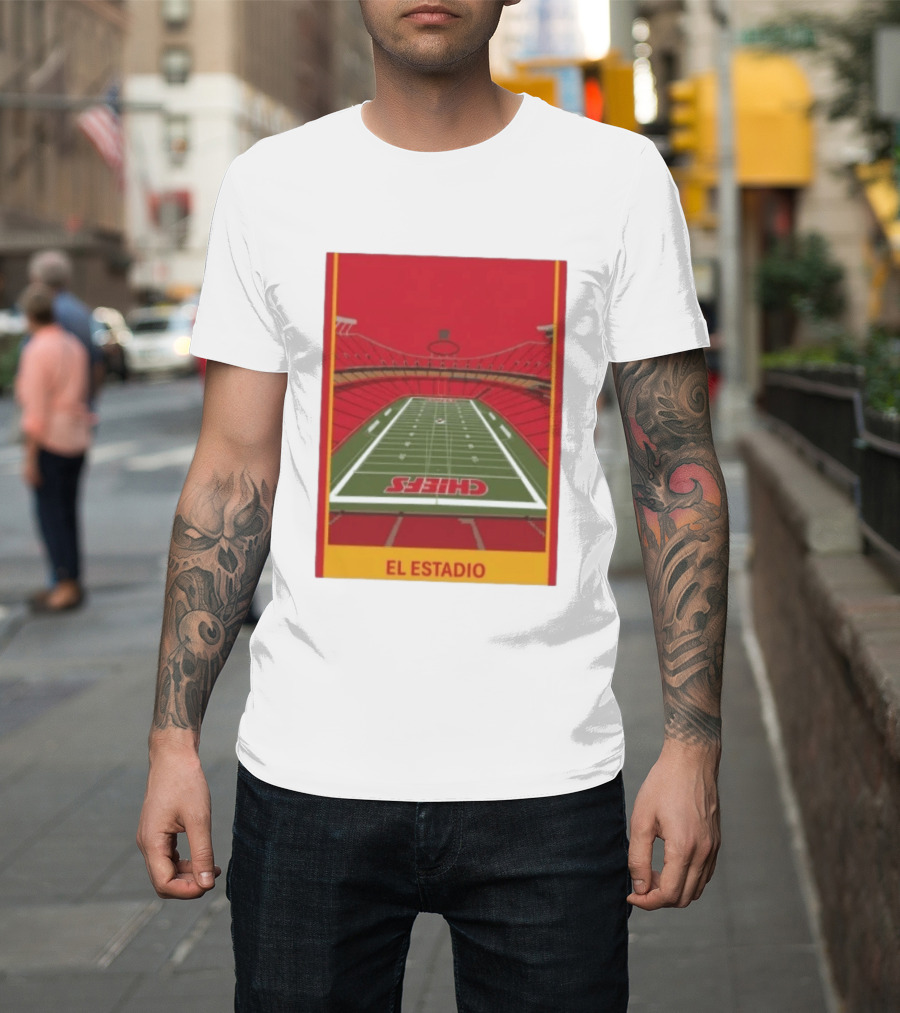 Kansas City Chiefs El Estadio Stadium Chiefs Field T-Shirt
