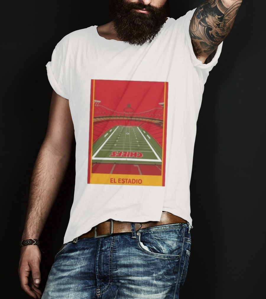 Kansas City Chiefs El Estadio Stadium Chiefs Field T-Shirt