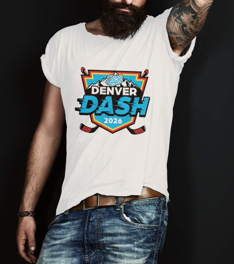 Denver Dash 2026 200×85 Tournament Series Hockey Event T-Shirt