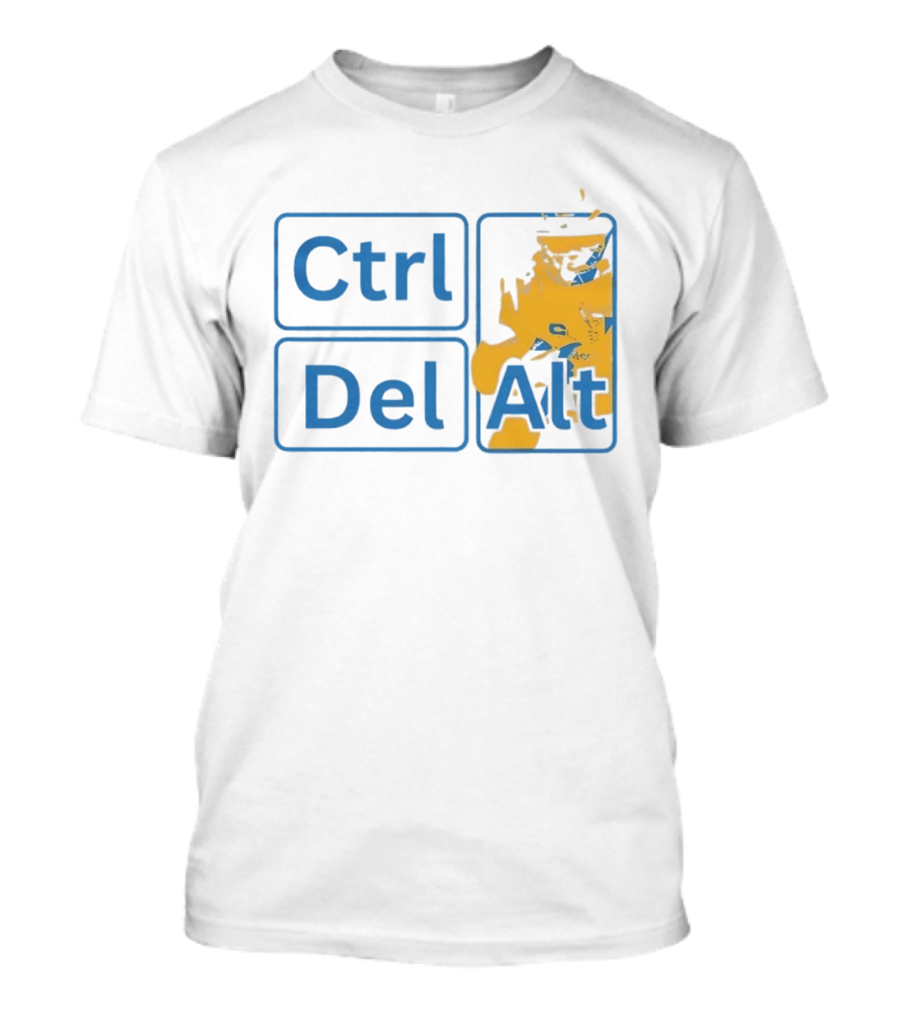 Los Angeles Football Ctrl Del Alt Gaming Keyboard Sports T-Shirt