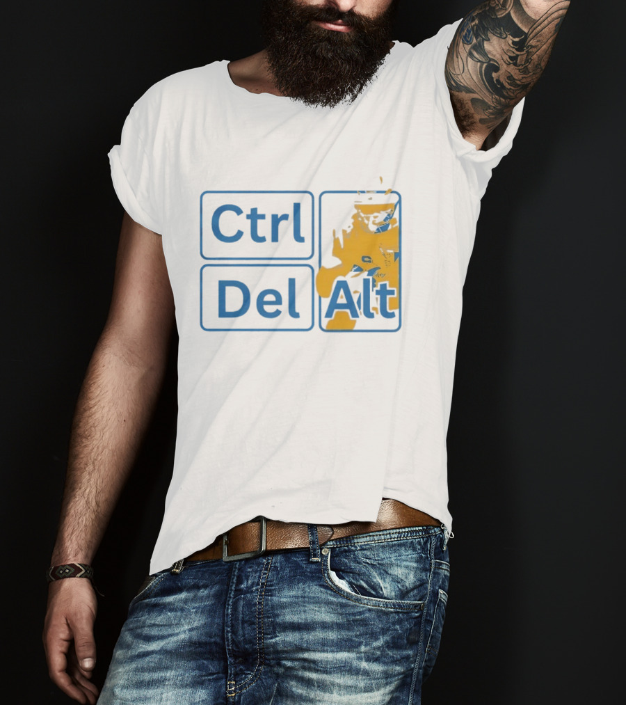Los Angeles Football Ctrl Del Alt Gaming Keyboard Sports T-Shirt