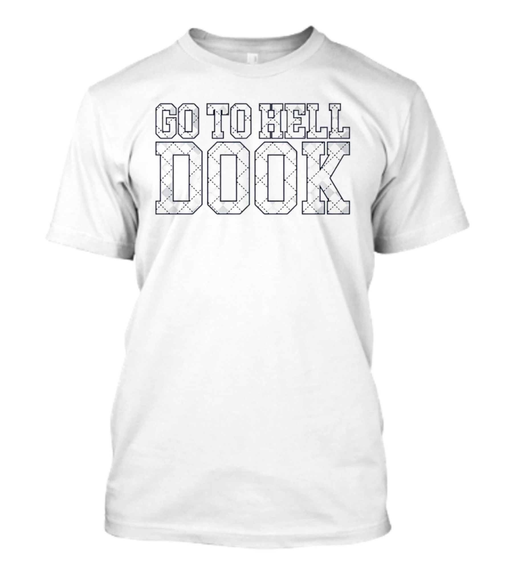 Go To Hell Dook Duke Blue Devils Basketball Rivalry T-Shirt