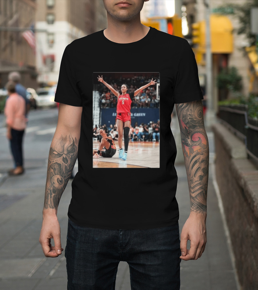 Angel Reese Celebrates 30th Double Double With 30 Points For Atlanta In Iconic Moment T-Shirt