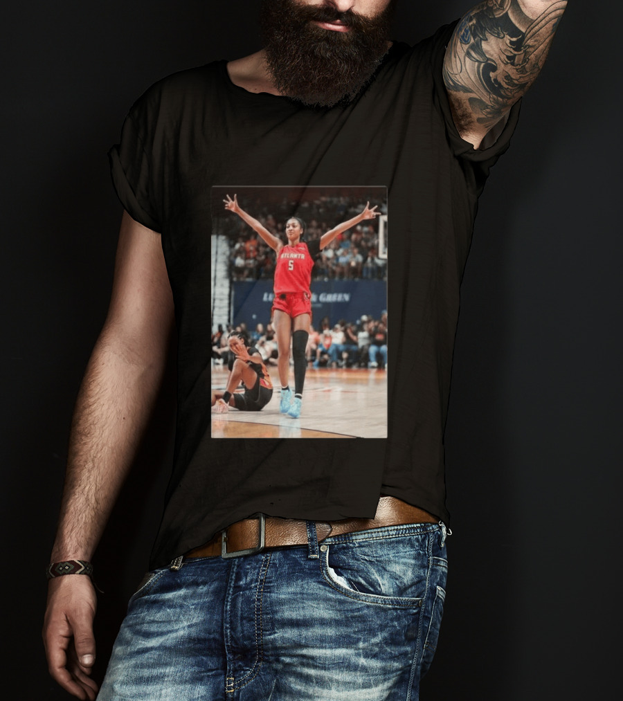 Angel Reese Celebrates 30th Double Double With 30 Points For Atlanta In Iconic Moment T-Shirt