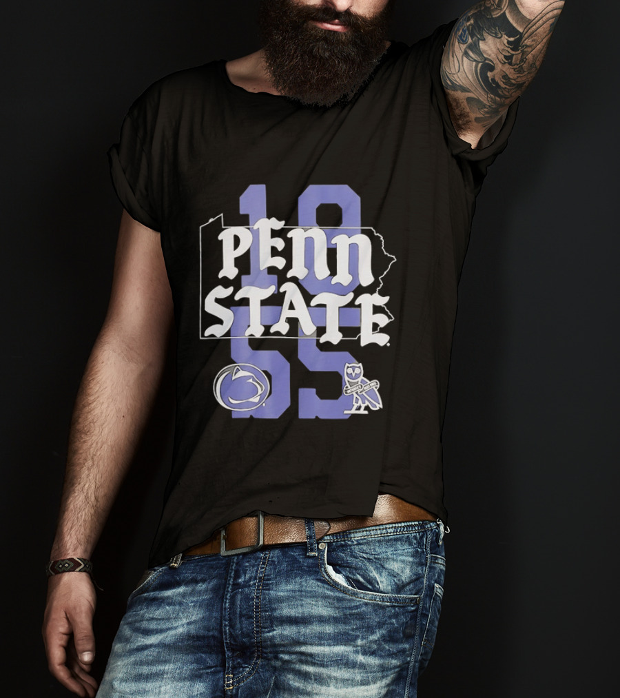 Penn State Nittany Lions 1855 OVO October's Very Own Owl T-Shirt