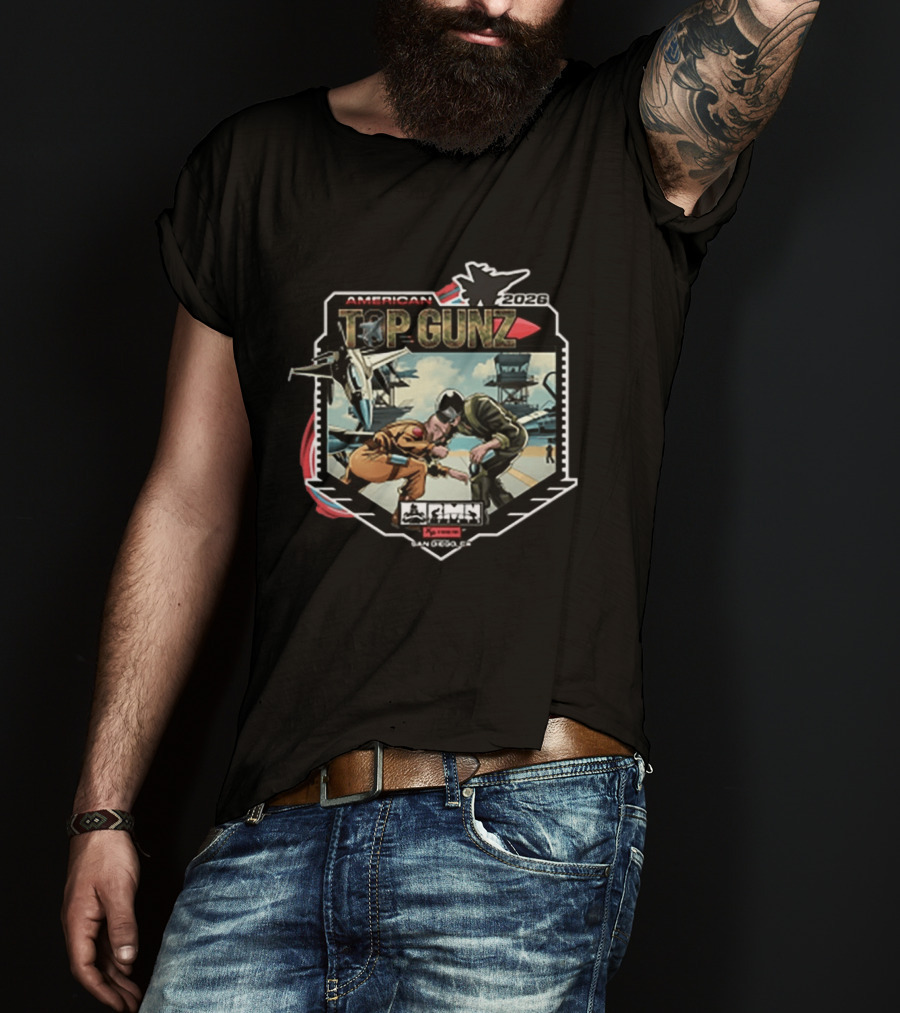 RMN Events American Top Gunz 2026 Fighter Jets San Diego T-Shirt