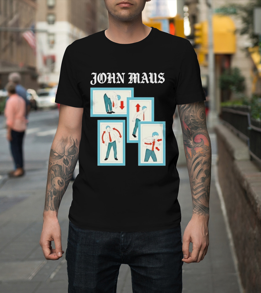 John Maus Synth Pop Indie Music Performance Illustrations T-Shirt