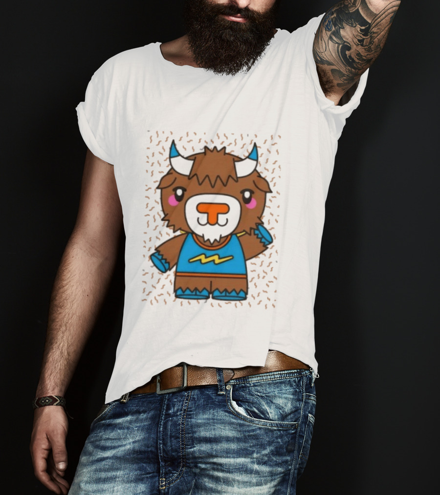 Oklahoma City Thunder Rumble The Bison Basketball T-Shirt