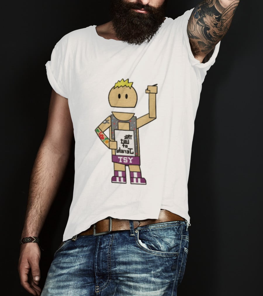 Ant Tail To Odarac Cartoon Tattooed Arm Fist TSY T-Shirt