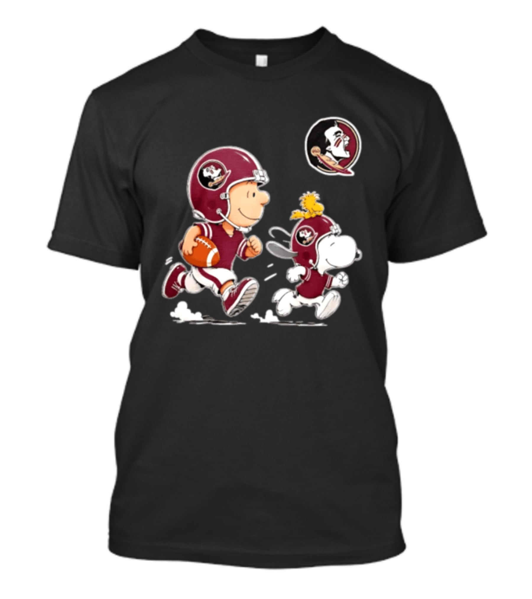Charlie Brown Snoopy Woodstock Florida State Seminoles Football 2026 T-Shirt