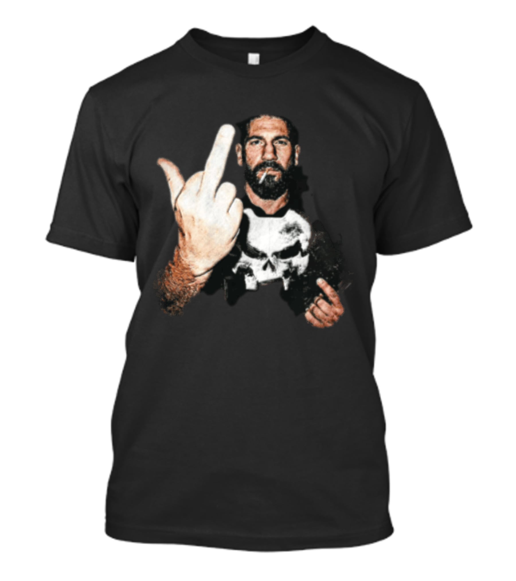 Jon Bernthal Punisher Middle Finger Iconic Gesture T-Shirt