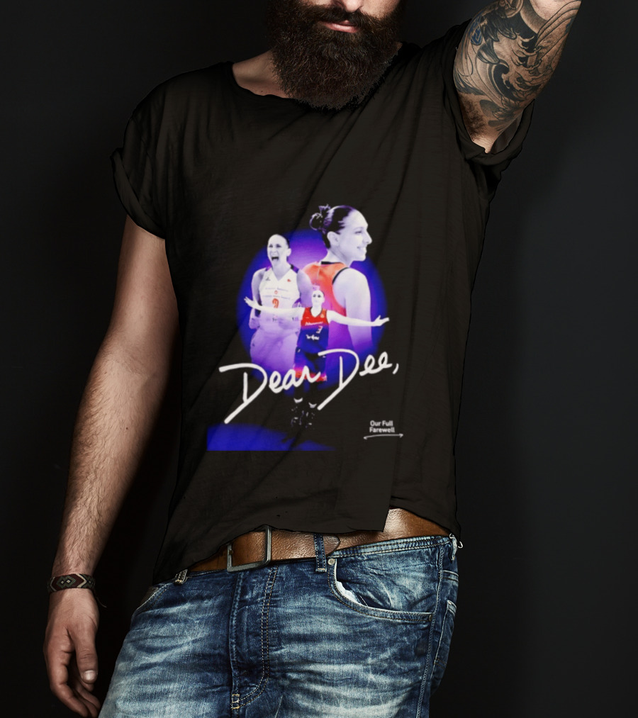 Diana Taurasi Phoenix Mercury Dear Dee Our Full Farewell T-Shirt