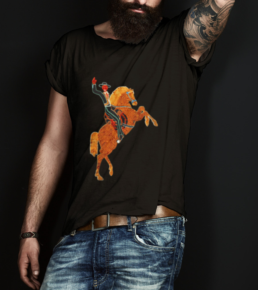 Las Vegas Cowboy Neon Sign T-Shirt