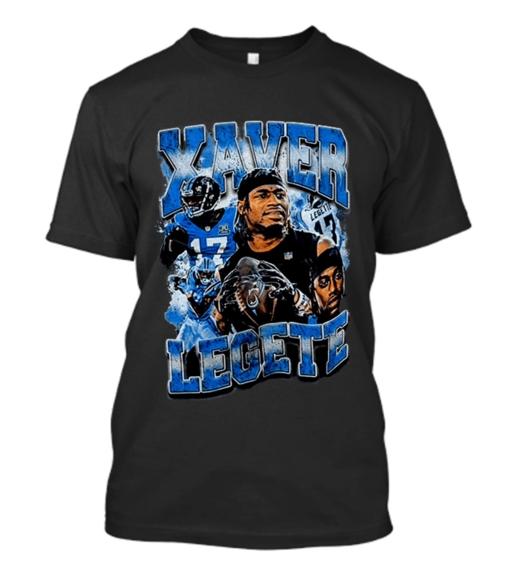 Xavier Legette Carolina Football Sports Tribute With Mac T-Shirt