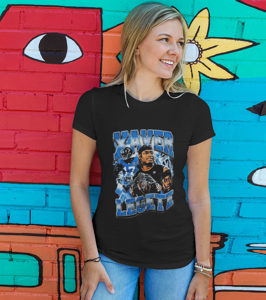 Xavier Legette Carolina Football Sports Tribute With Mac T-Shirt