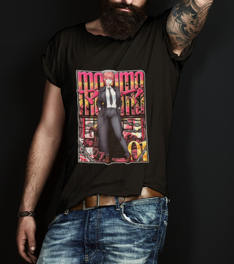Makima Crime Justification Anime Manga T-Shirt