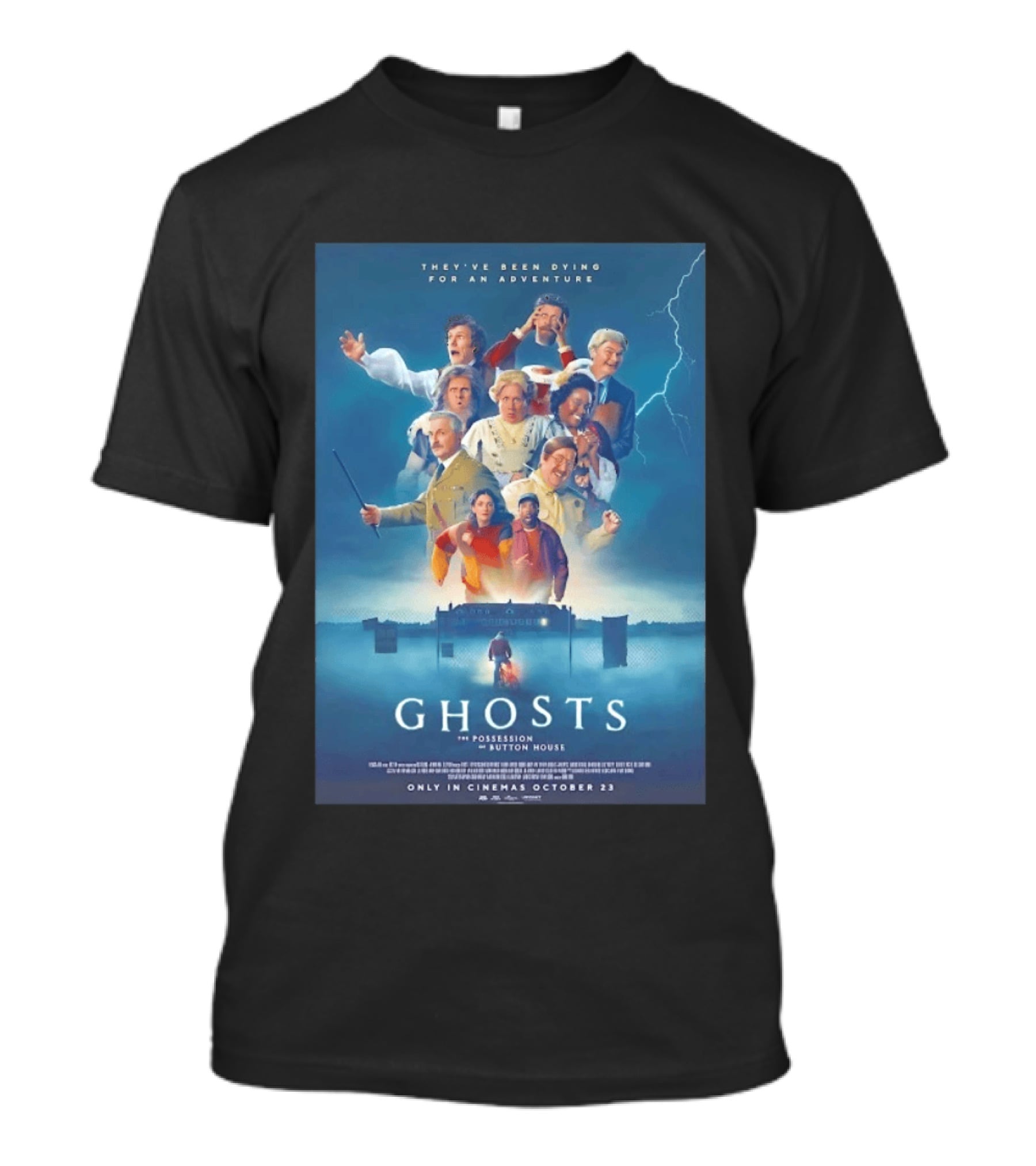 Ghosts The Possession Of Button House Movie Adventure T-Shirt