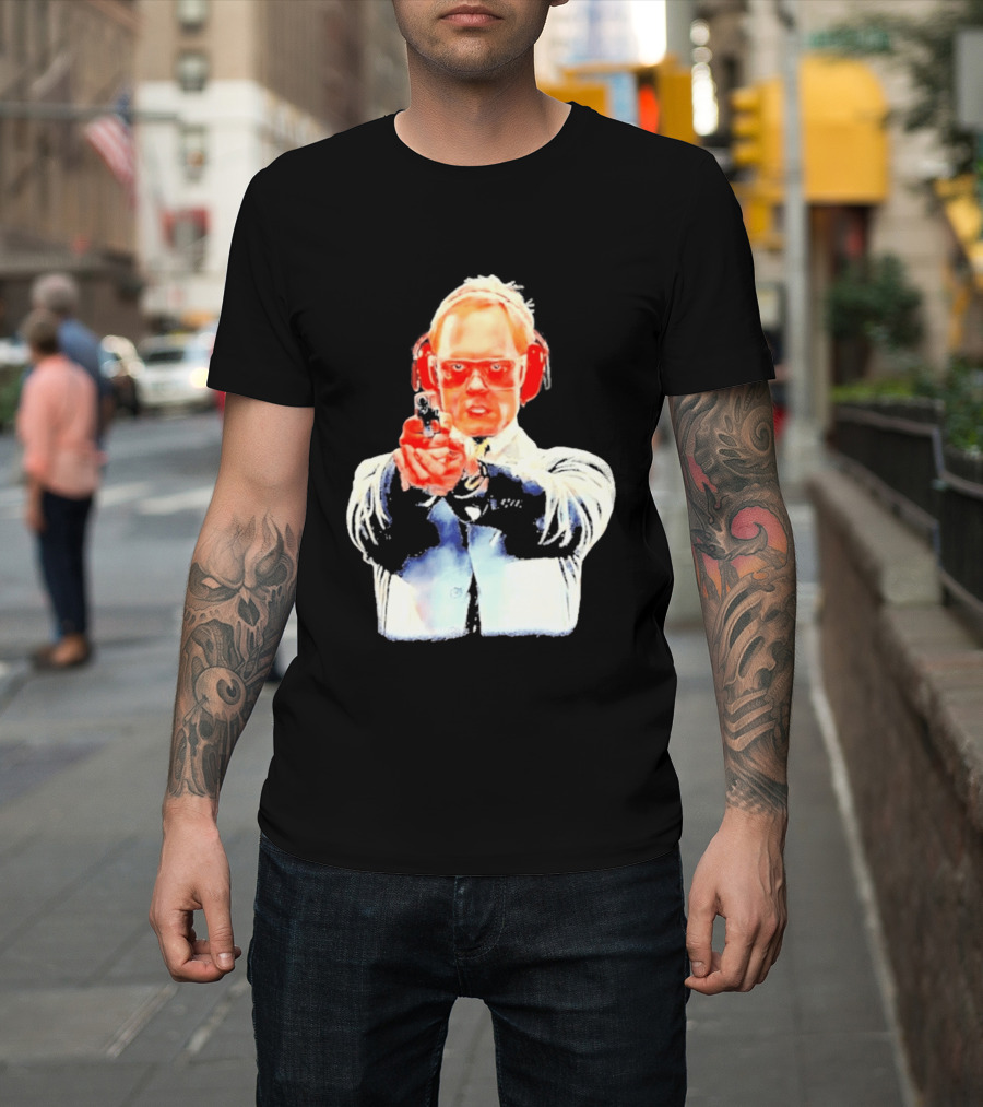 Dr. Niles Crane With Hand Cannon Analyzed Kiss T-Shirt