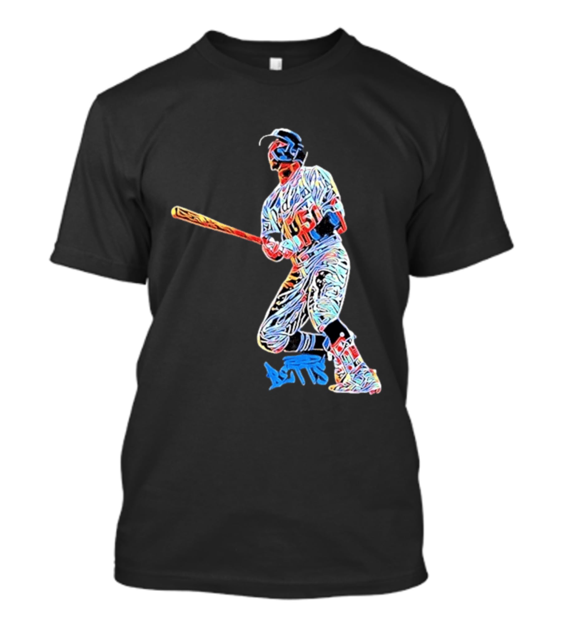 Mookie Betts Los Angeles Dodgers MLB Baseball Artful T-Shirt
