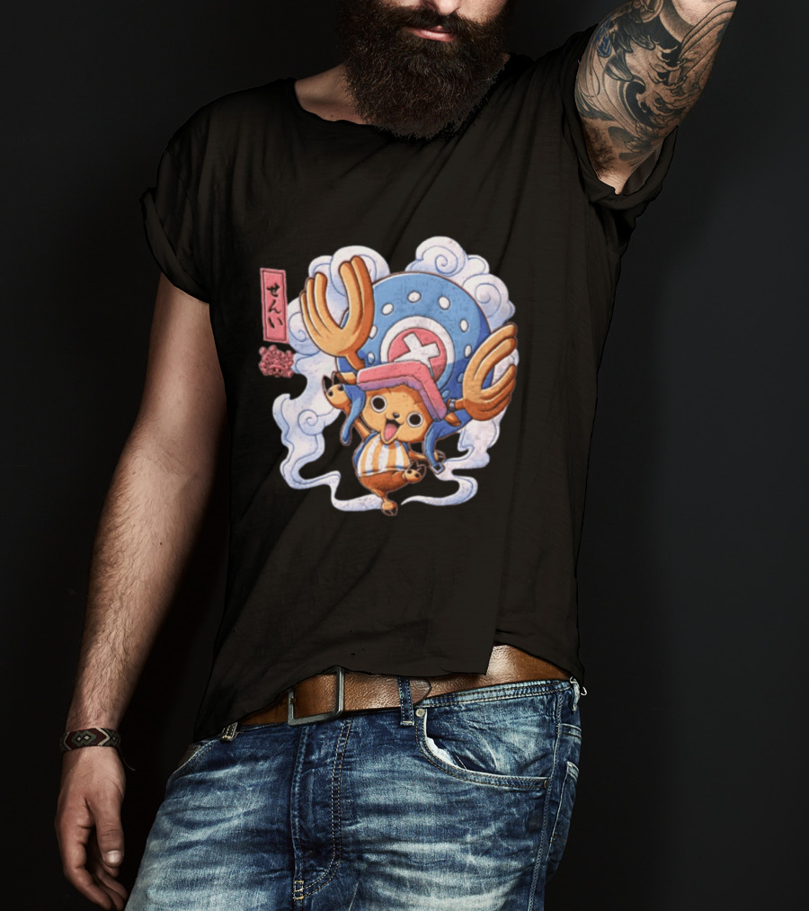Tony Tony Chopper One Piece Anime Reindeer Senpai T-Shirt