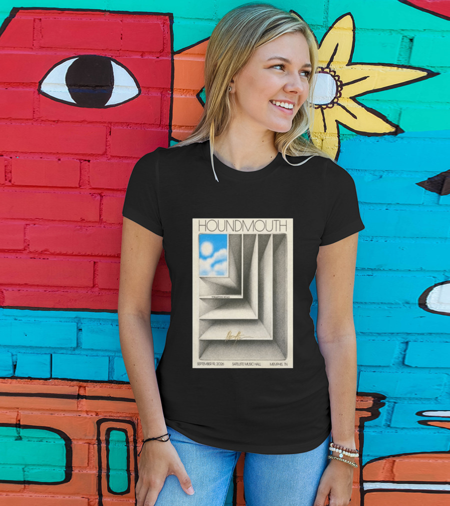 Houndmouth September 19 2026 Satellite Music Hall Memphis TN Tour T-Shirt
