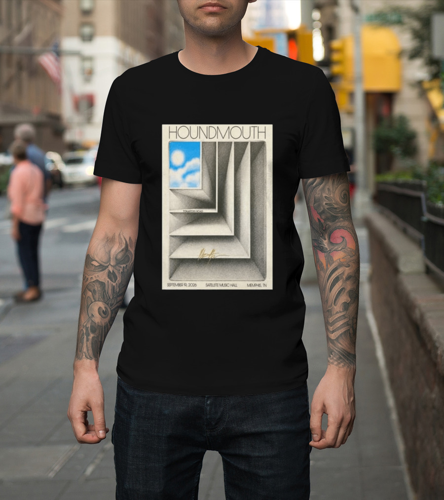 Houndmouth September 19 2026 Satellite Music Hall Memphis TN Tour T-Shirt