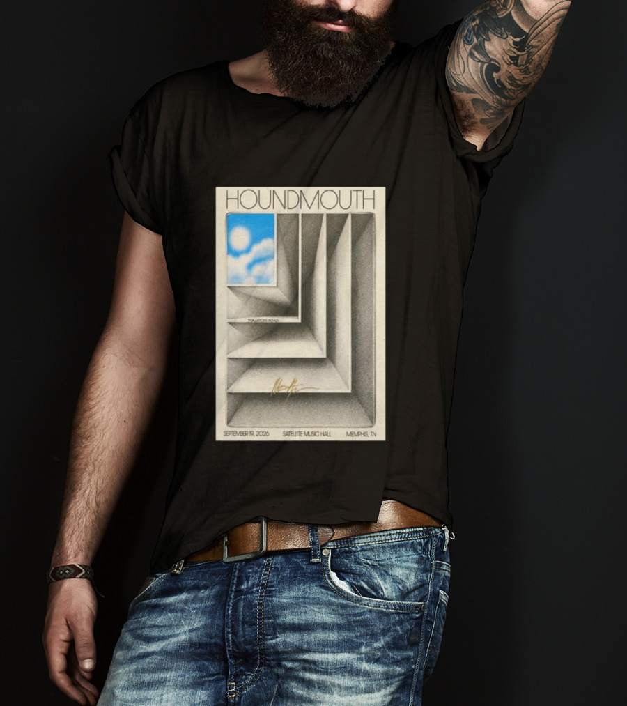 Houndmouth September 19 2026 Satellite Music Hall Memphis TN Tour T-Shirt