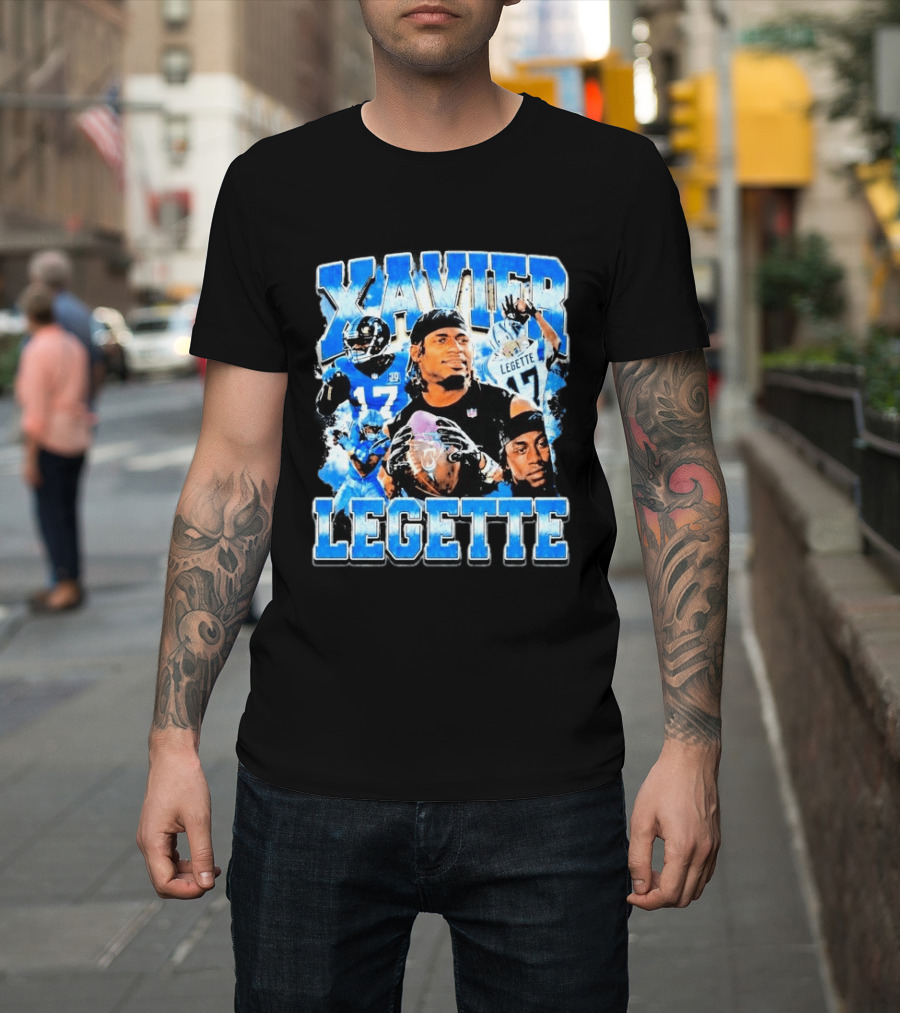 Xavier Legette Panthers Football Star Player Highlights T-Shirt