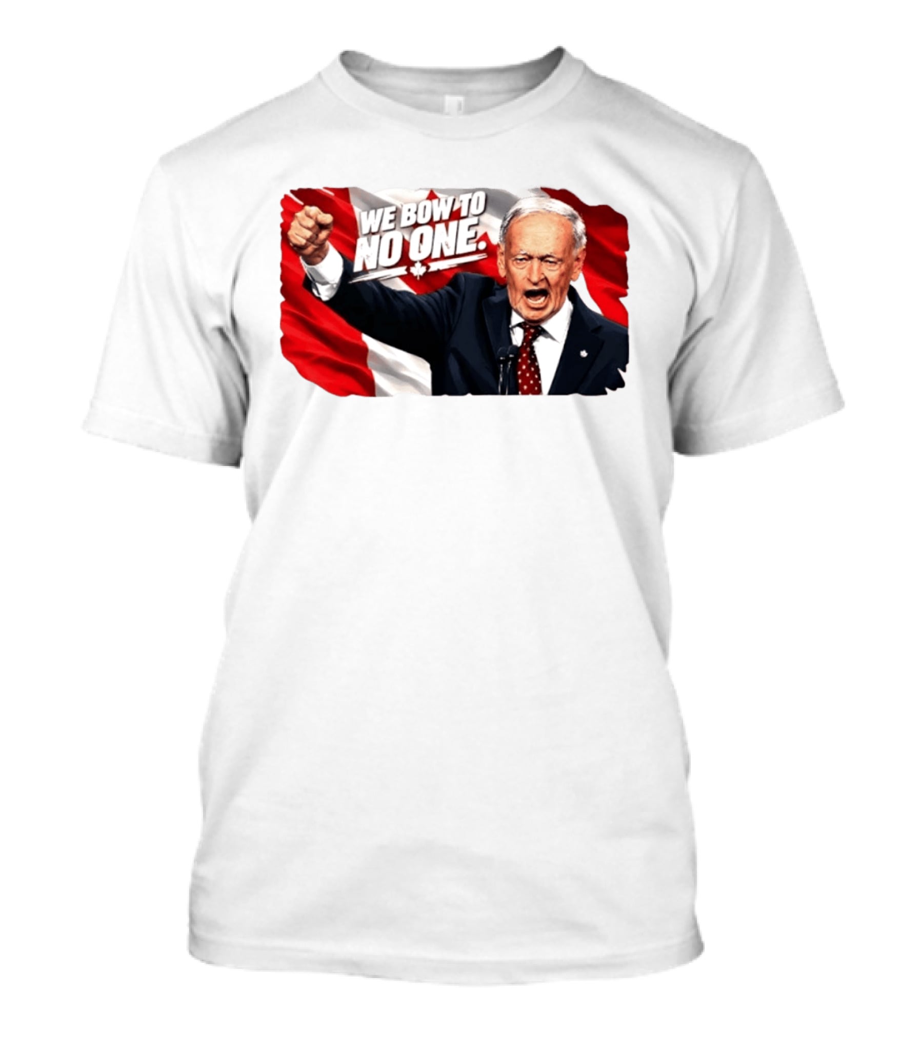 We Bow To No One Jean Chrétien Canada Essential T-Shirt