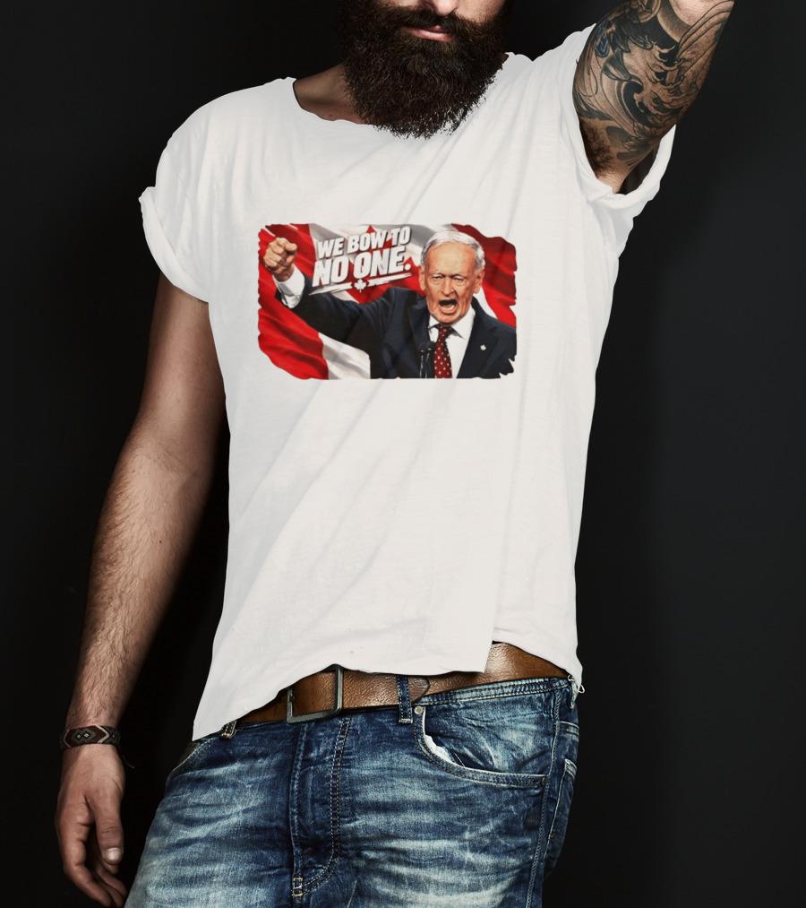 We Bow To No One Jean Chrétien Canada Essential T-Shirt