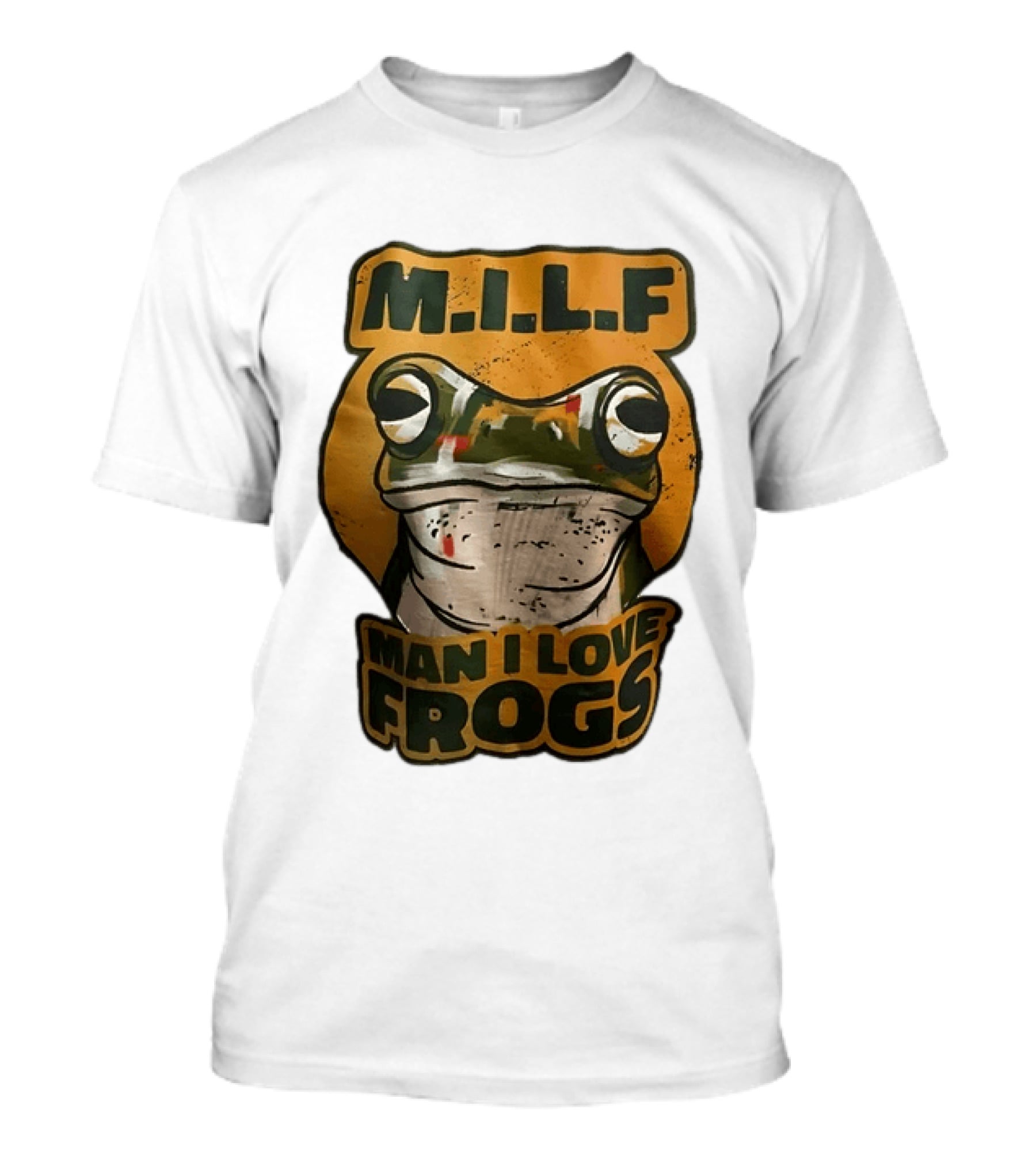 M.I.L.F Man I Love Frogs Frog Amphibian T-Shirt