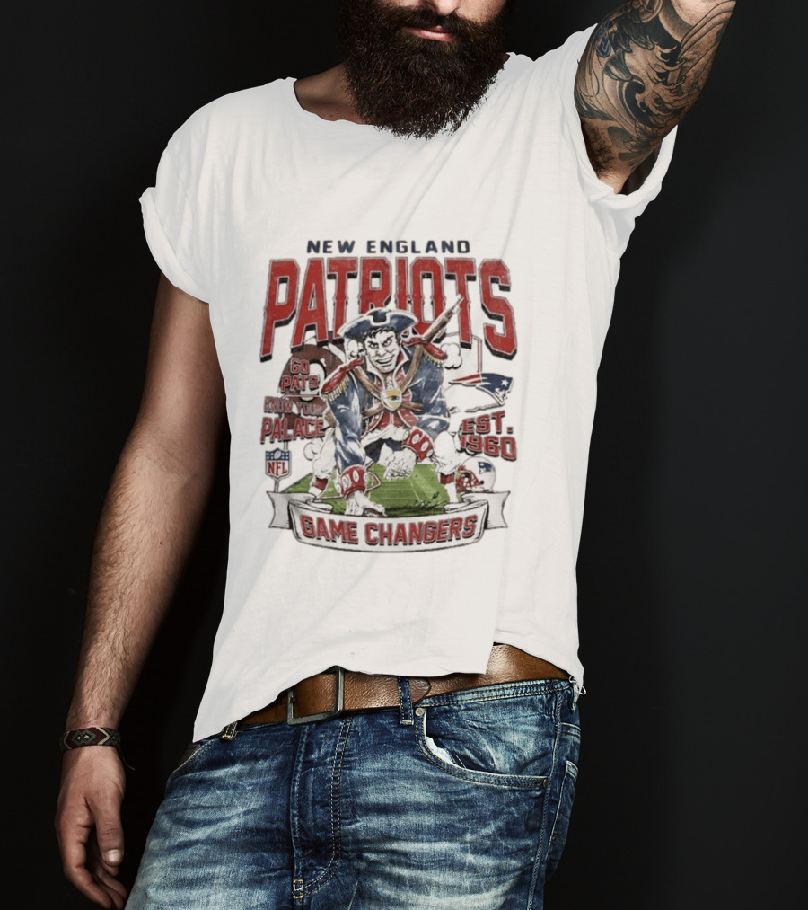 New England Patriots Game Changers Go Pats Know Your Palace Est 1960 NFL T-Shirt