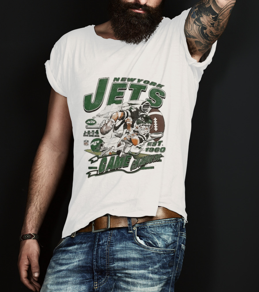 New York Jets Est 1960 Game Changers NFL Football T-Shirt