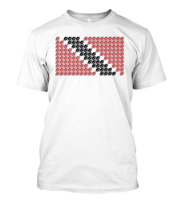 Ole Miss Rebels Roses Stripe Out T-Shirt