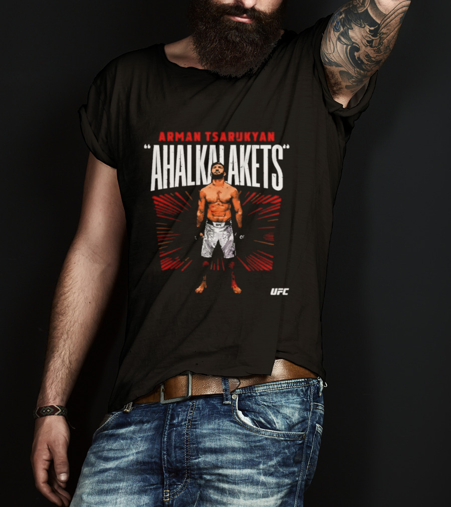Arman Tsarukyan Ahalkalakets UFC MMA Fighter Championship T-Shirt