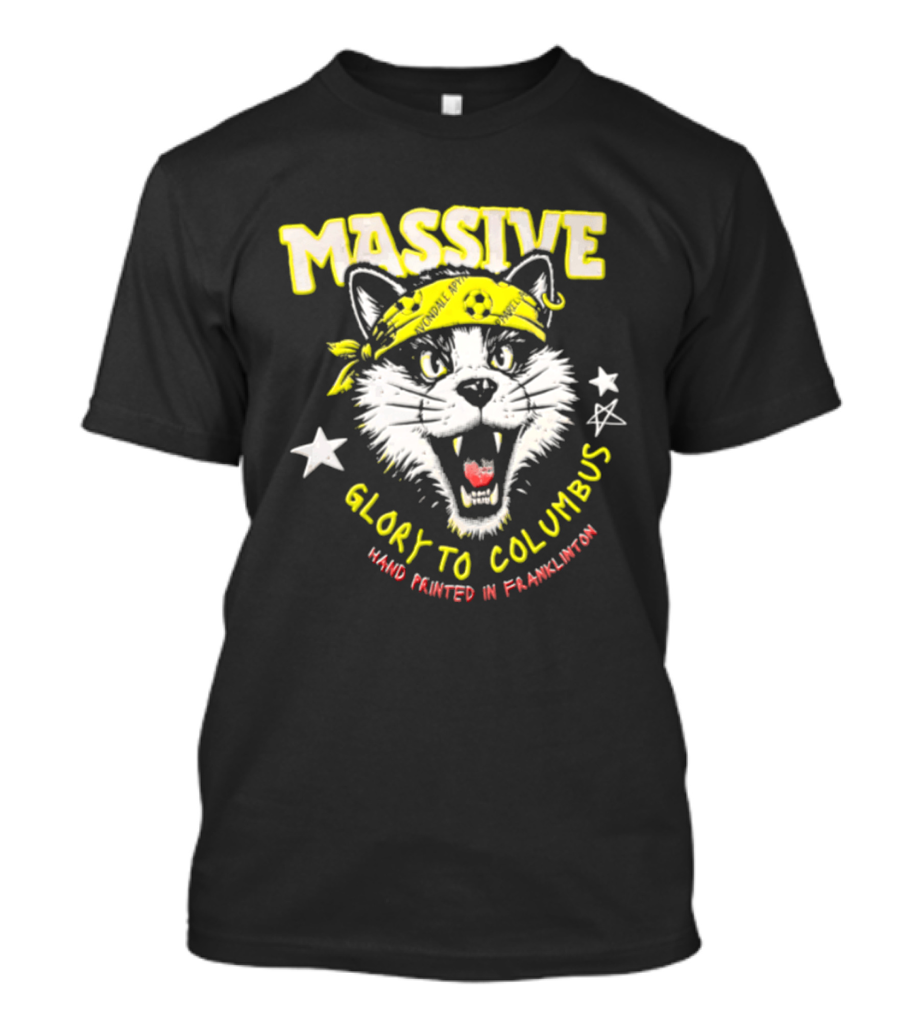 Massive Glory To Columbus Hand Painted Fanklubton T-Shirt