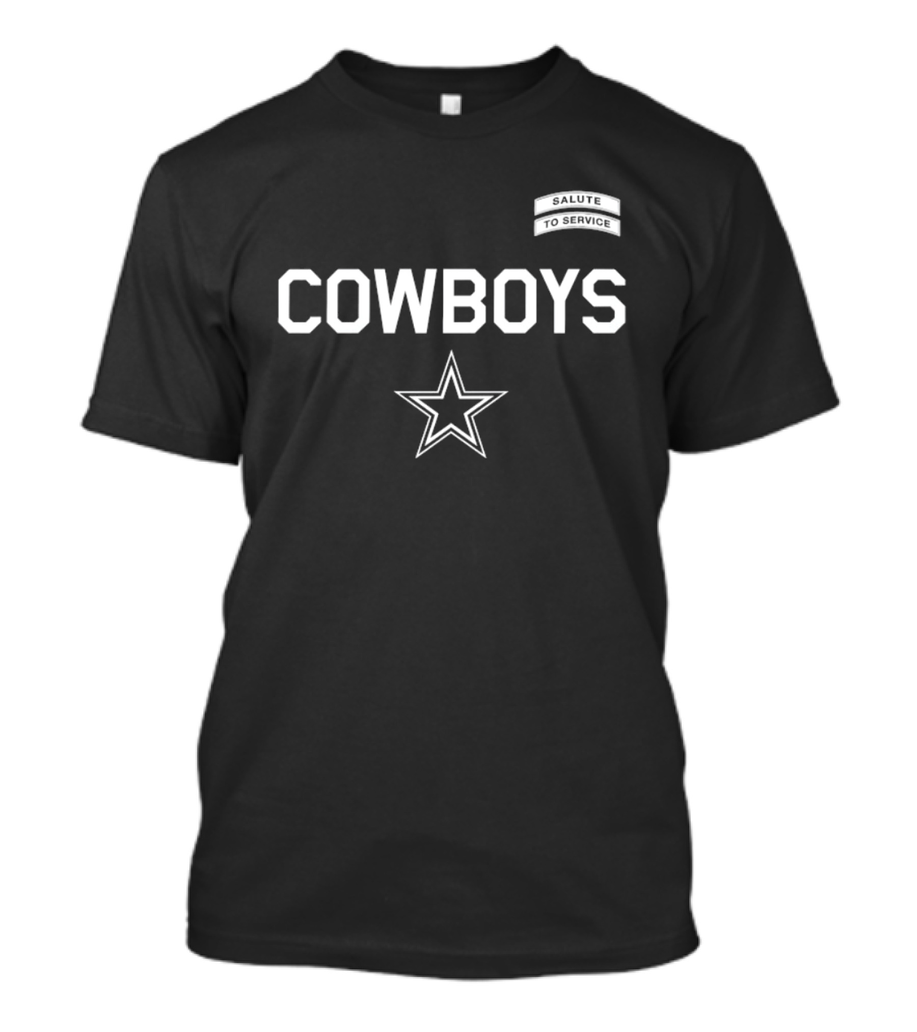 Dallas Cowboys Salute To Service Camo Edition Star T-Shirt