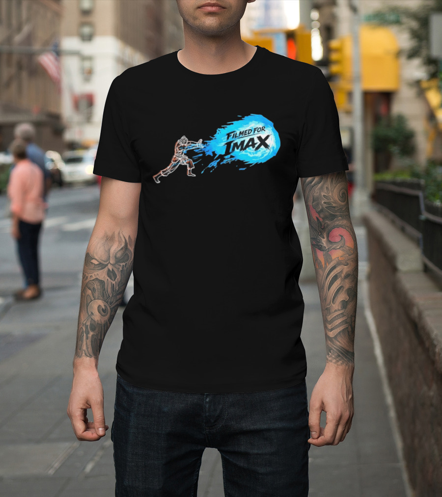 Goku Filmed For IMAX Energy Blast Dragon Ball Z T-Shirt