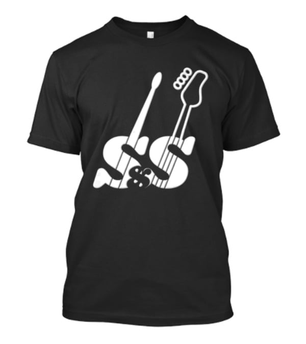 Guitars Forming Letter S T-Shirt