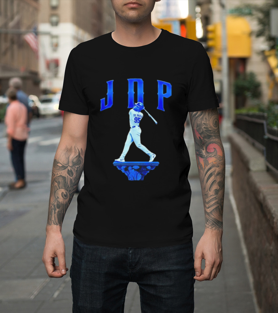 Josue De Paula JDP 95 Los Angeles Dodgers Baseball Player T-Shirt