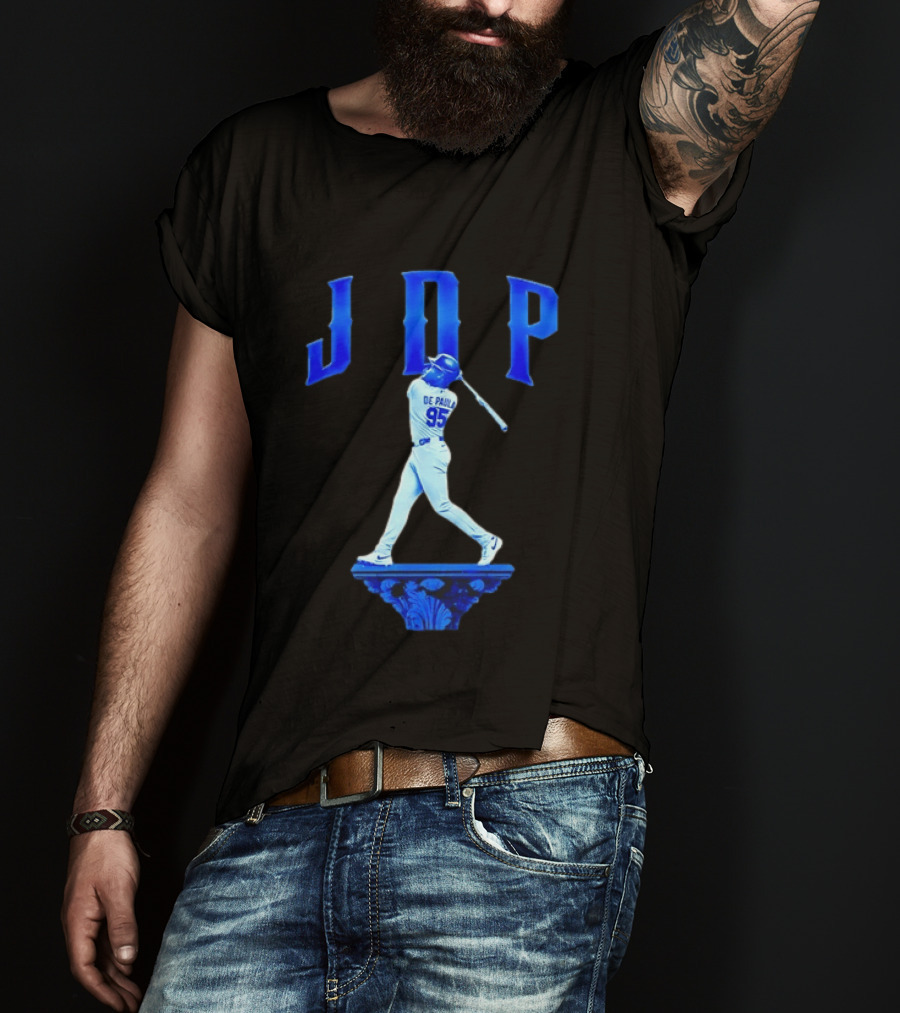Josue De Paula JDP 95 Los Angeles Dodgers Baseball Player T-Shirt