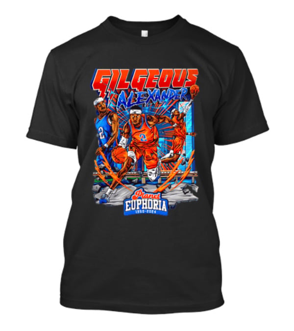 Gilgeous Alexander Oklahoma City Thunder Planet Euphoria 1950 2024 T-Shirt