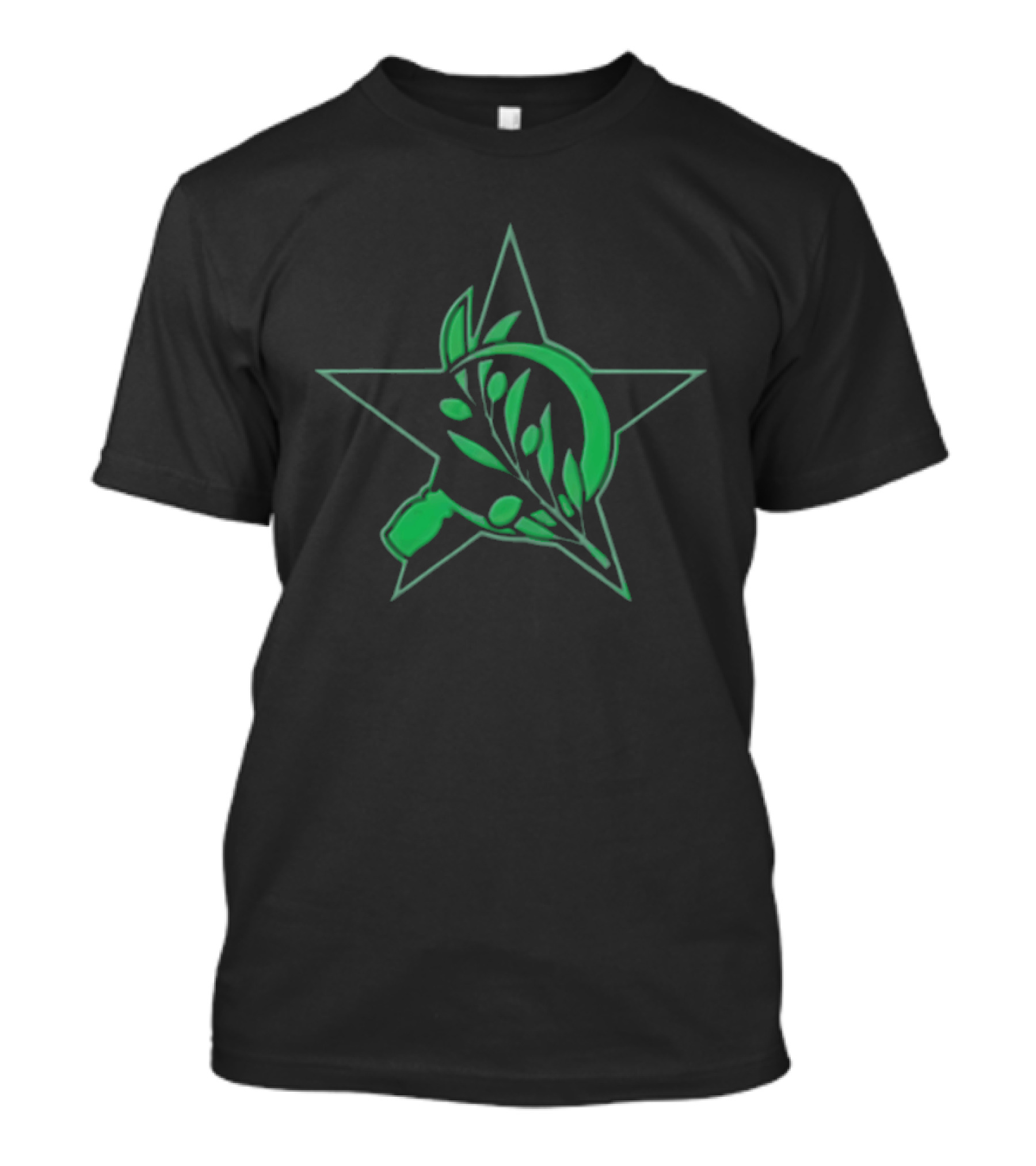 Star Olive Branch Sickle T-Shirt